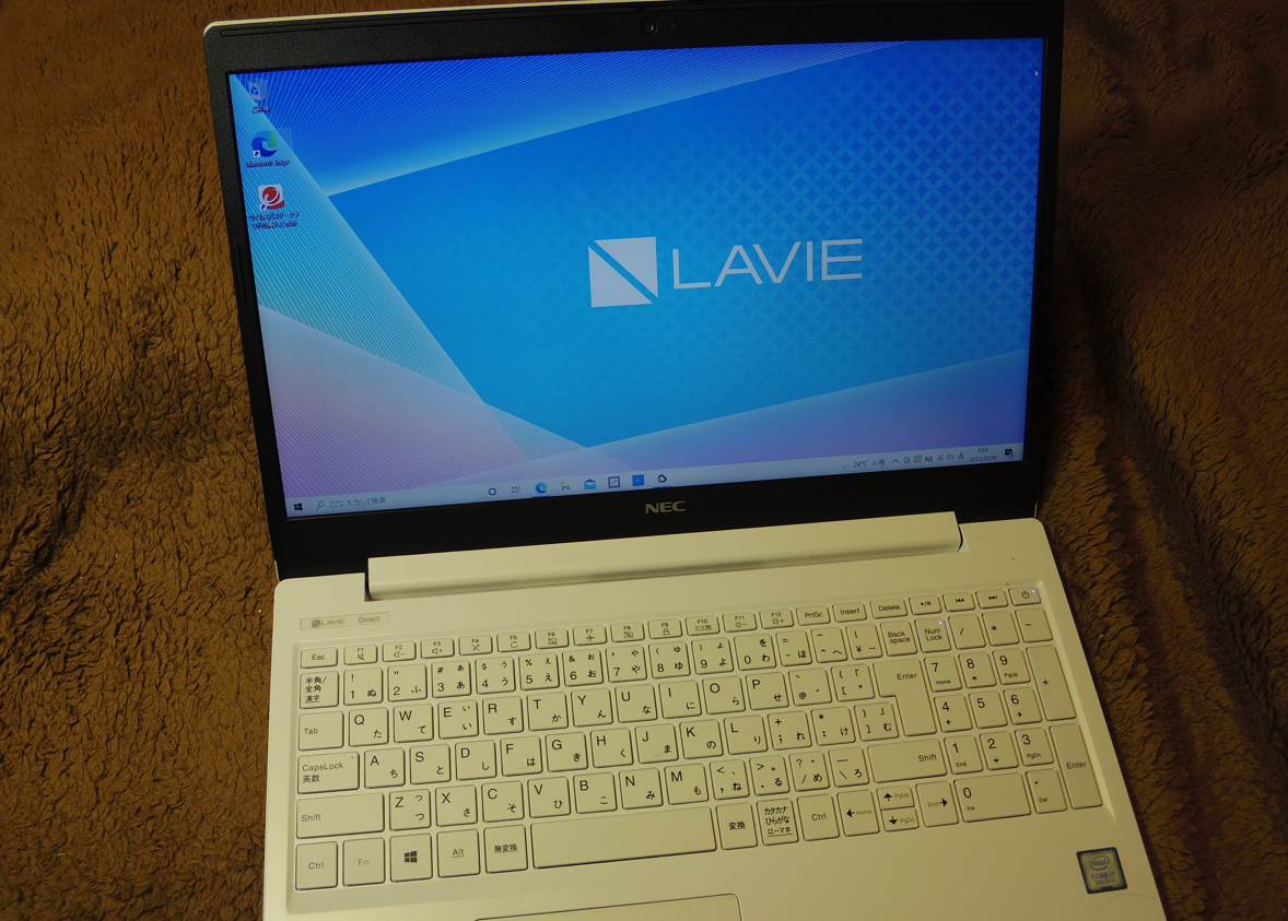 ノートパソコン NEC LAVIE Direct NS(R)